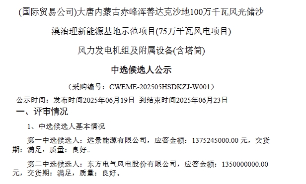 大唐沙地机组开标.png